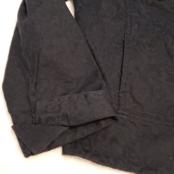 Jones New York Black Cotton Stretch Jacket - Picture 5 of 14